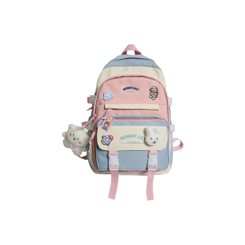CARTELO Nylon Backpack Regular Unisex Multicolor-3