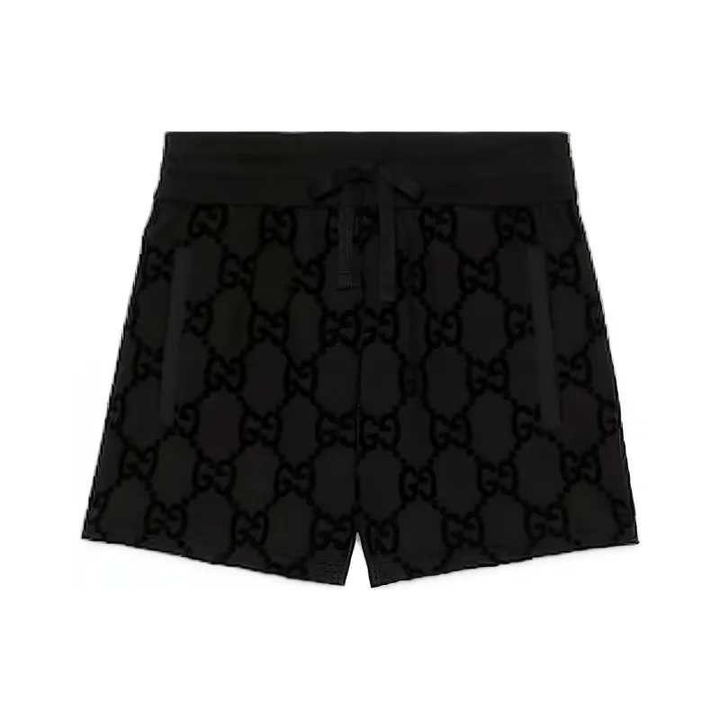 GUCCI Interlocking G Drawstring Shorts-0