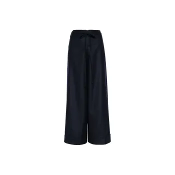 Daniela Gregis SS24 Casual Pants Women's Navy