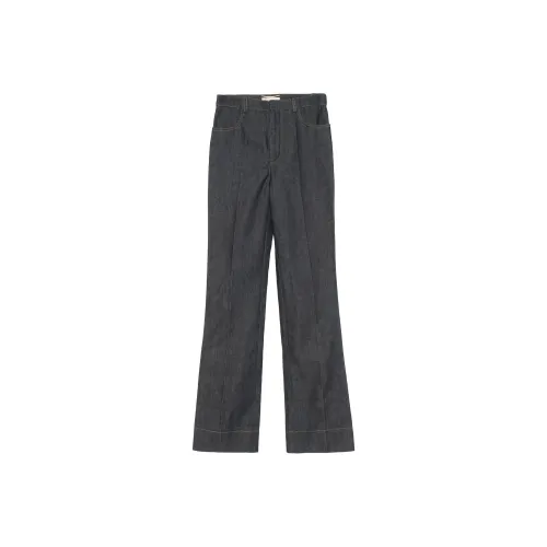 SAINT LAURENT Flared High rise Jeans