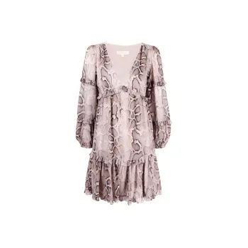 MICHAEL KORS Long Sleeved Dresses Women's Light Umber