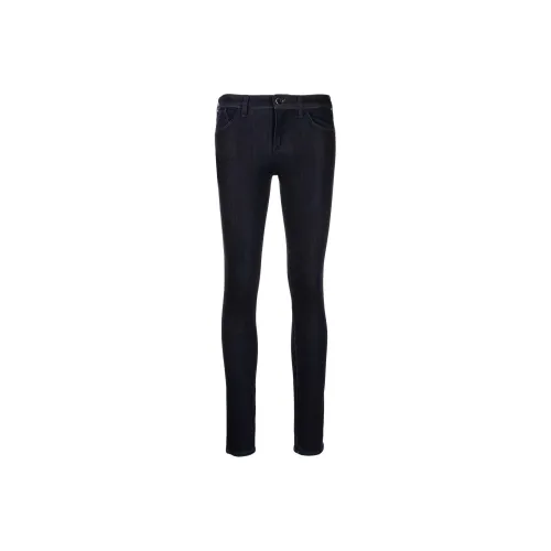 EMPORIO ARMANI J28 High waisted Super skinny Leg Jeans In A Viscose blend Denim