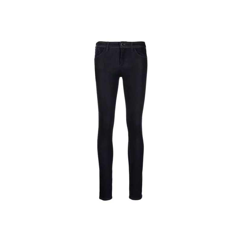 EMPORIO ARMANI J28 High waisted Super skinny Leg Jeans In A Viscose blend Denim-0
