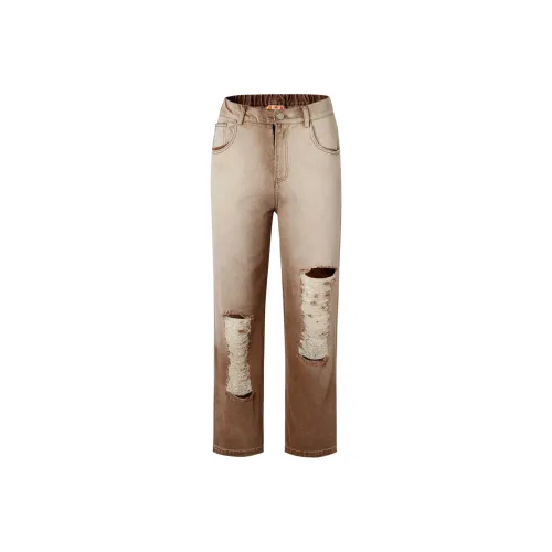 BE ALL KABUTO Jeans Women's Khaki