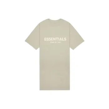 Fear Of God Essentials SS22 Short Sleeved Dresses Women's Gray Green