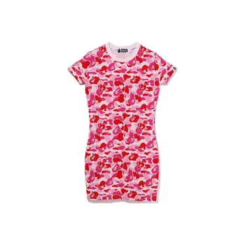 A BATHING APE Bape Short-Sleeved Dresses Women's