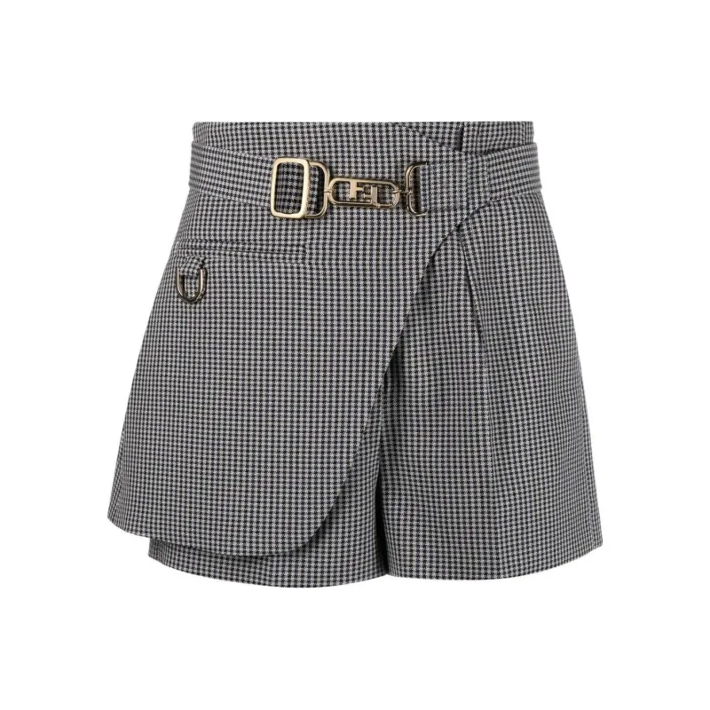 FENDI Casual Shorts Women's Gray-0