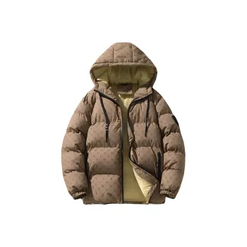KRISTALIA Puffer Jacket Unisex Coffee