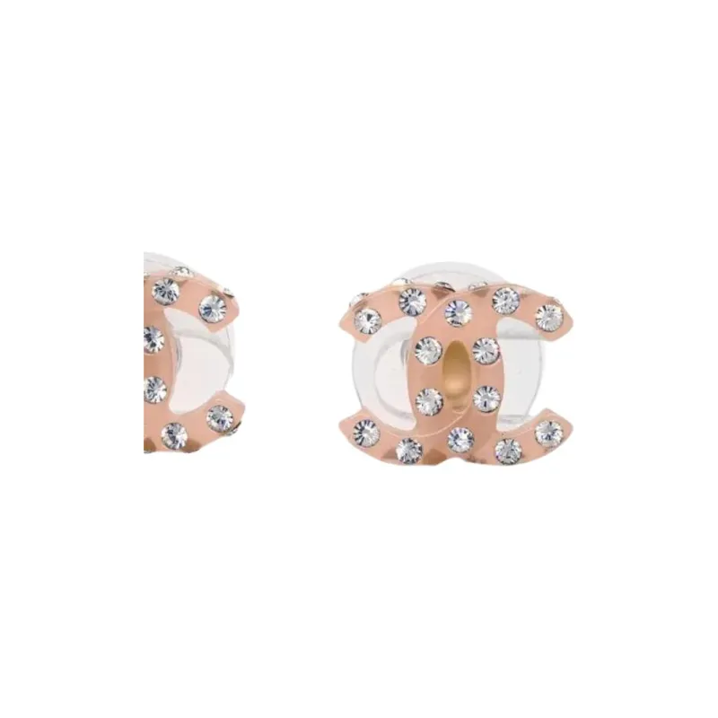 CHANEL 2004 Cc Clip on Earrings-2