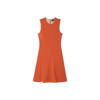 THEORY Sleeveless Dresses Women's Deep Coral