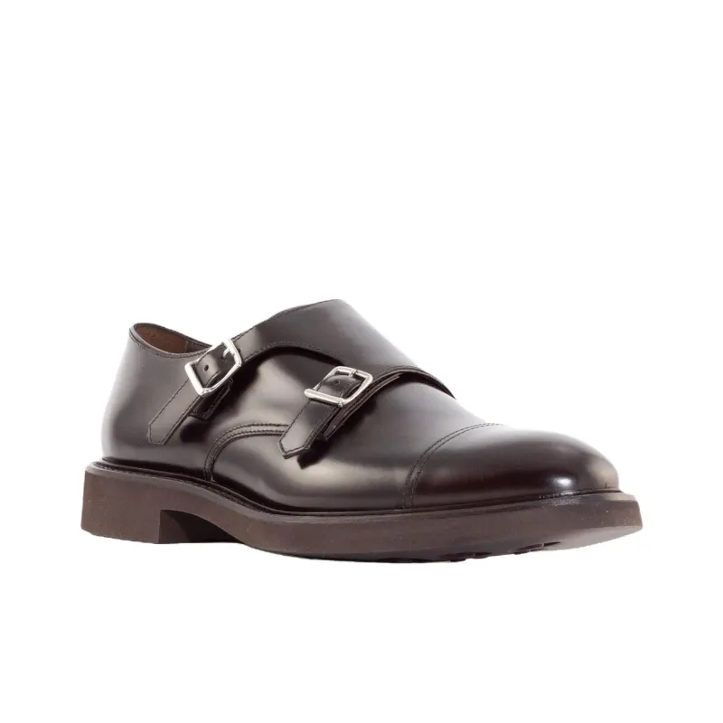 DOUCAL'S Double Buckle Shoes-2