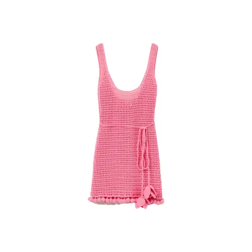 Burberry Slip Dresses Women's Pink