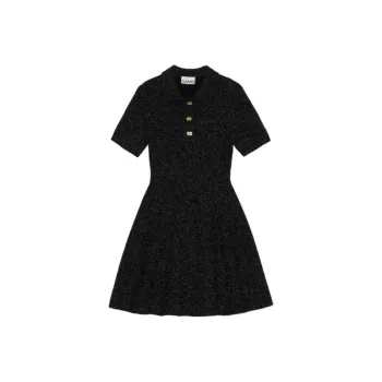 GANNI Sparkle Mini Dress