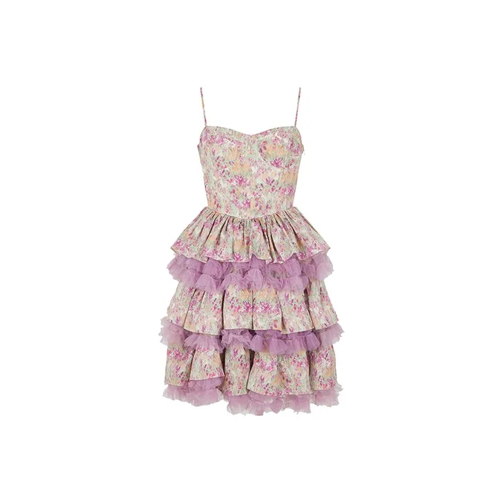 LIULANGGONGHE Camisole Dress Dress Hyacinth Purple-0