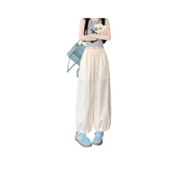Flowers In Water Casual Pants Women's