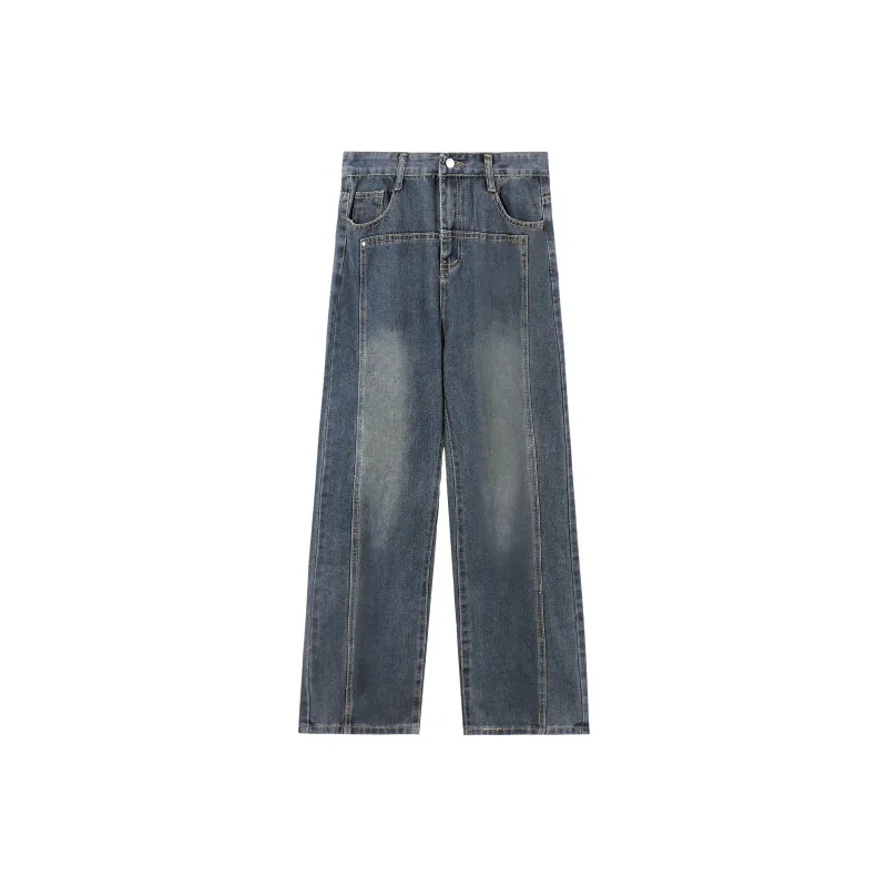 RUMMANDY Jeans Women's Vintage Blue-0