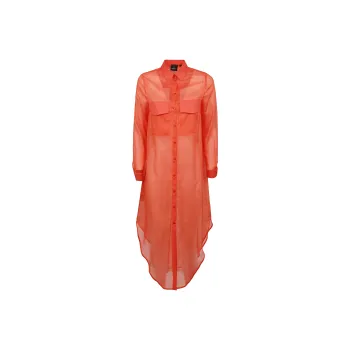 PINKO Long-Sleeved Dresses Women's Orange
