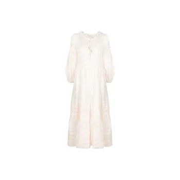 Zimmermann Long-Sleeved Dresses Women's Beige