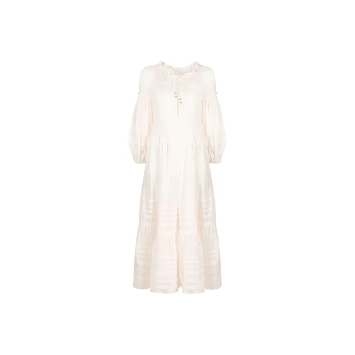 Zimmermann Long-Sleeved Dresses Women's Beige-0