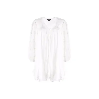 ISABEL MARANT Long-Sleeved Dresses Women's White