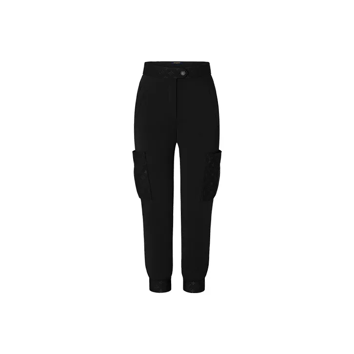 LOUIS VUITTON Monogram Detail Cargo Pants-0