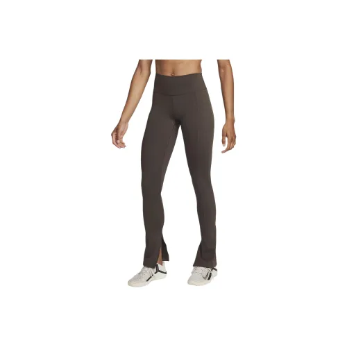 Nike One Women's High Waisted Full Length Split Hem Leggings