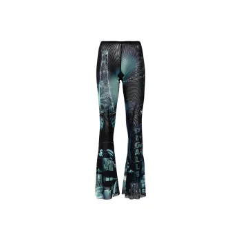 Jean Paul Gaultier Mesh Flare Trouser 'Pigalle'
