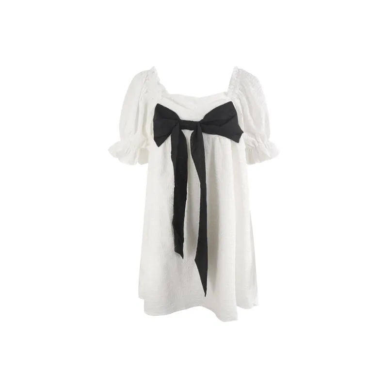 CLOUD SEASON Short Sleeved Dresses Women's-2