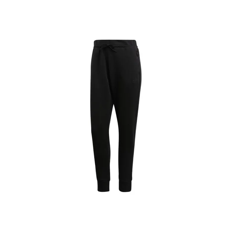 Adidas SS23 Knitted Sports Pants Women's Black-0