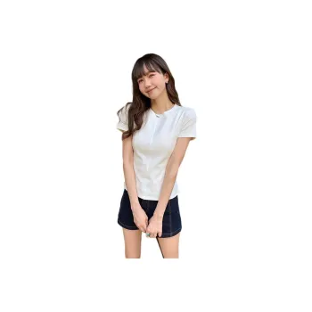 Mu Xiao Xin Set in Sleeve T Shirt Women's