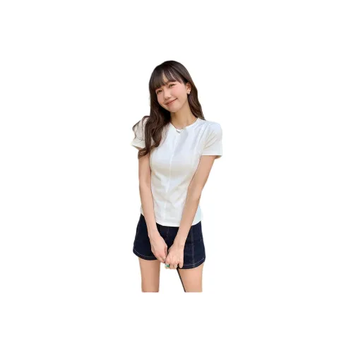 Mu Xiao Xin Set in Sleeve T Shirt Women's