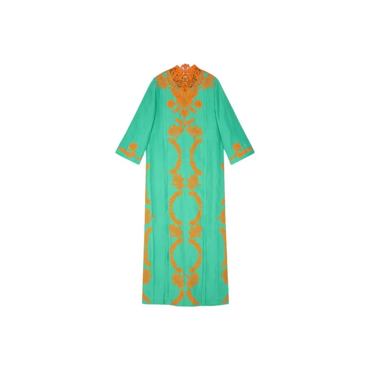 GUCCI Long-Sleeved Dresses Women's Green-0