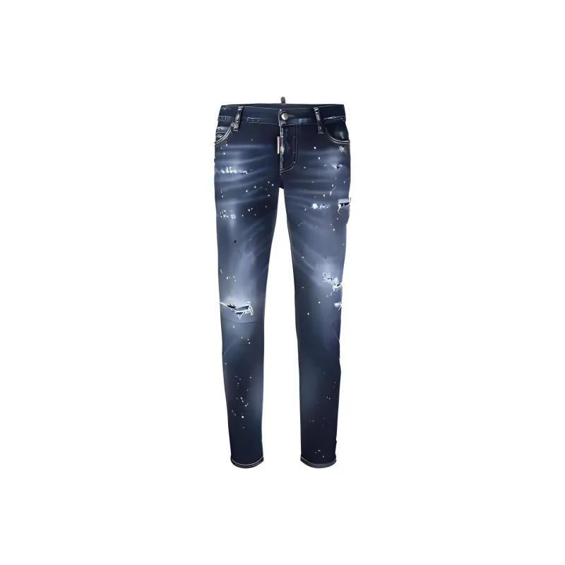 DSQUARED 2 Paint-splatter Effect Jeans-0