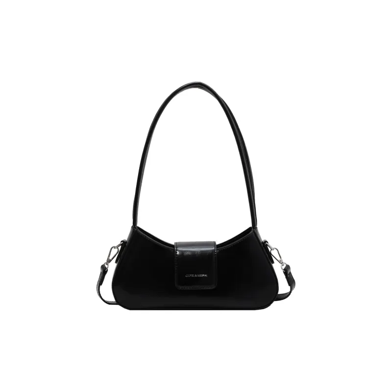 RIVMIND PU Shoulder Bag, Crossbody Bag Women's White/Black/Silver/Black/Pink/Blue-5
