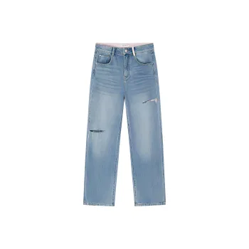 DEGAIA SS25 Jeans Women's Light Denim Blue