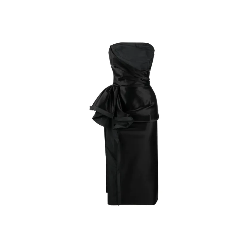 Maison Margiela Ruched Duchesse Dress-0