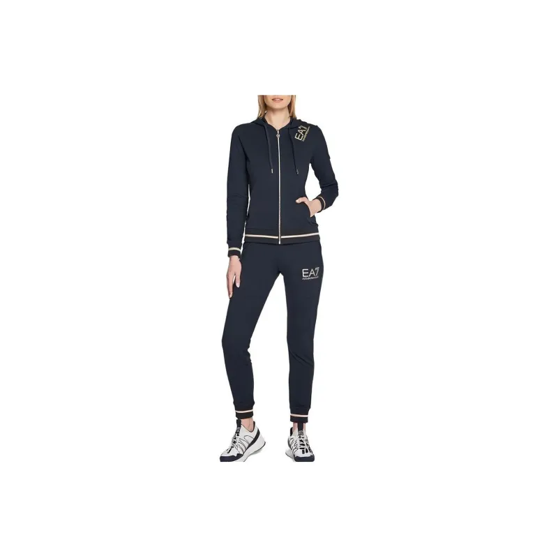 EMPORIO ARMANI EA7 Sweatshirt Set Women's Midnight Blue-0