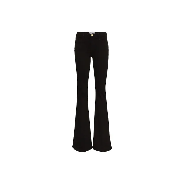 FRAME Le High Flared Jeans-0
