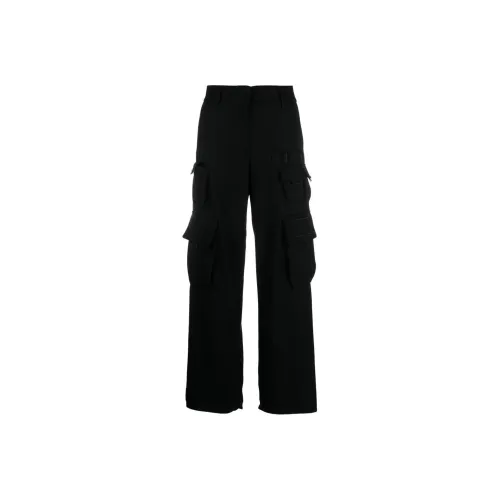 OFF WHITE Wo Gab Toybox Straight Leg Trousers