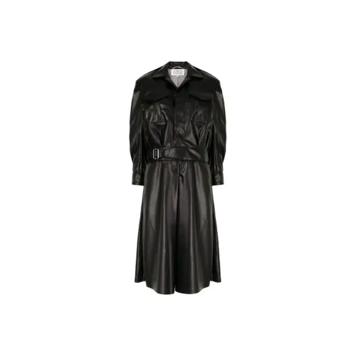 Maison Margiela Long Sleeved Dresses Women's Black