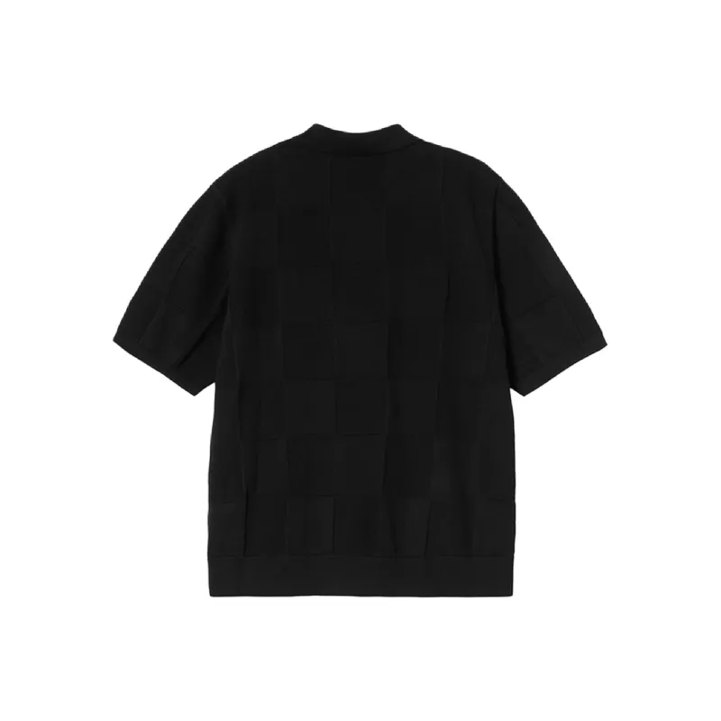 Carhartt WIP Checker Polo Shirt-1