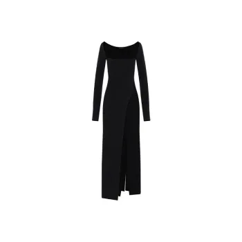 Ann Demeulemeester Long-Sleeved Dresses Women's Black