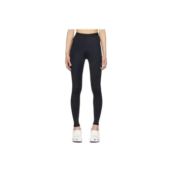 Balenciaga High Rise Logo Printed Leggings