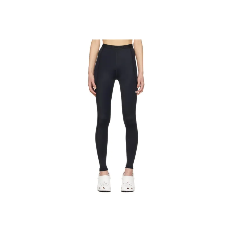 Balenciaga High Rise Logo Printed Leggings-0