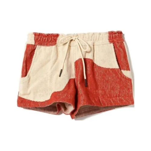 Beams Casual Shorts Women's Red