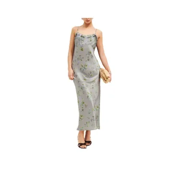 Reformation Slip Dresses Women's Gray