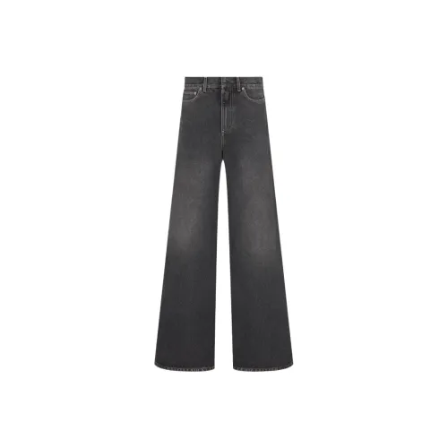 DIOR Button Detailed Wide Leg Jeans
