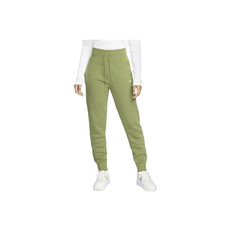 Nike Knitted Sweatpants Women's Olive Green-0