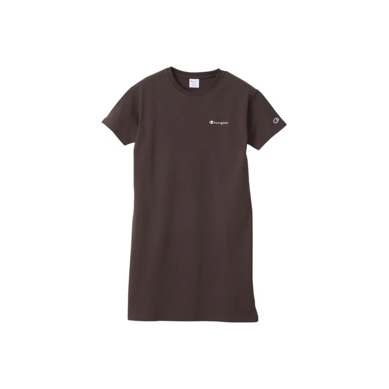 Champion SS24 Short-Sleeved Dresses Women's Brown-0