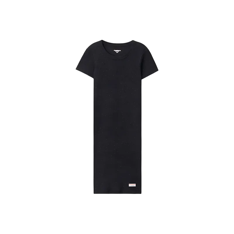 Alexander Wang Rhinestoned Mini Dress-0